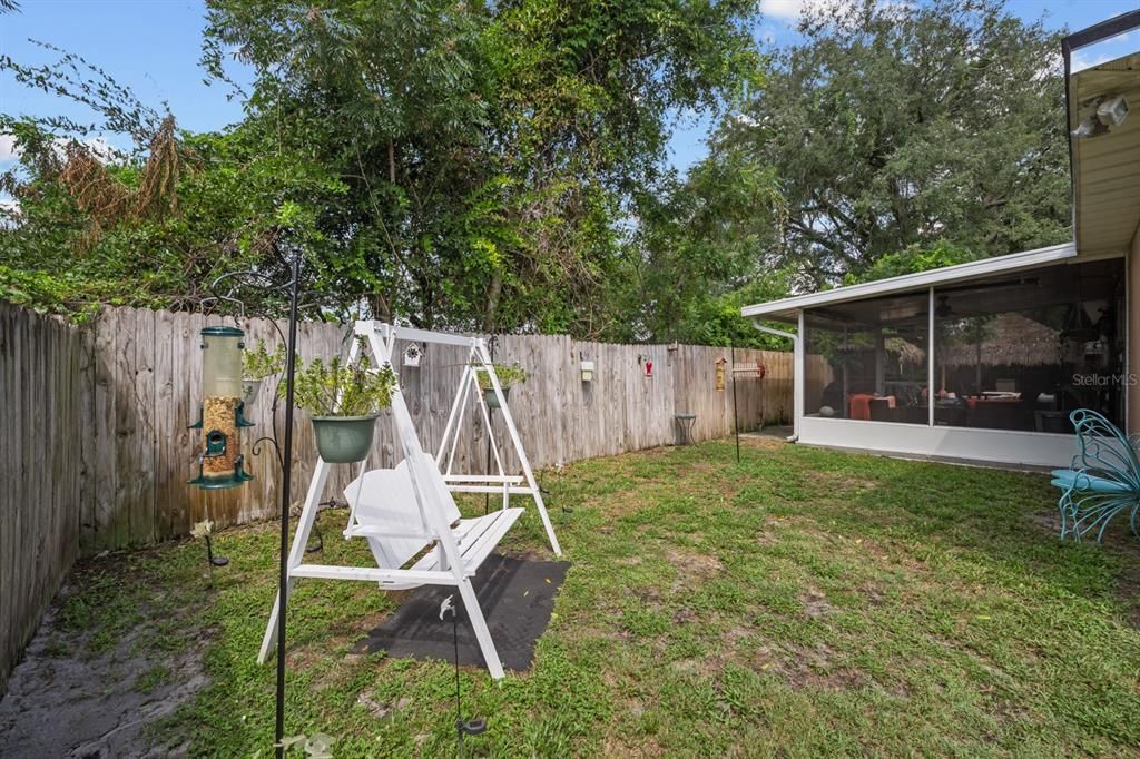 Backyard, Exterior