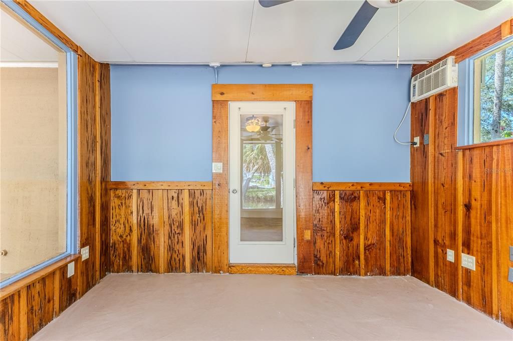 Empty room, Interior, Wooden Walls