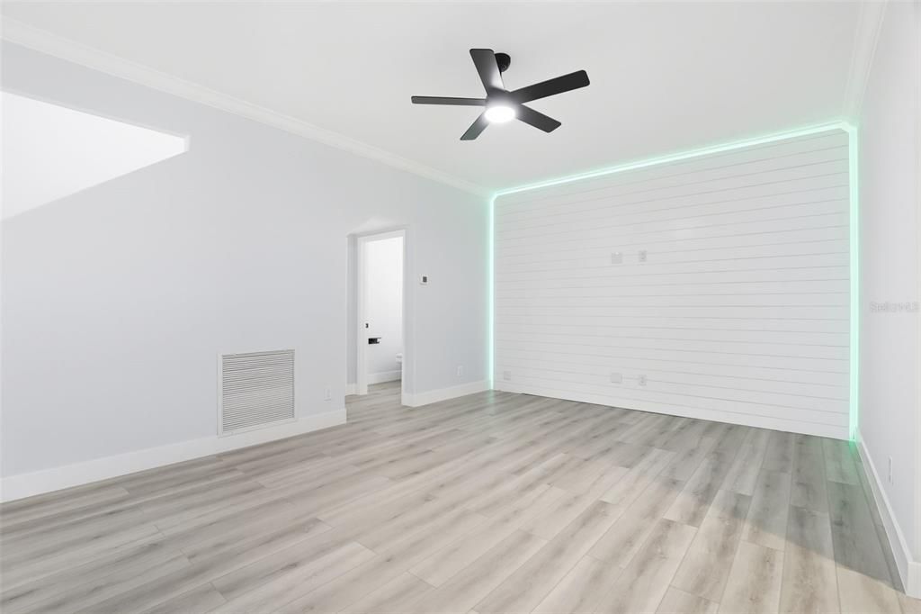 Empty room, Interior, Wood Texture Flooring