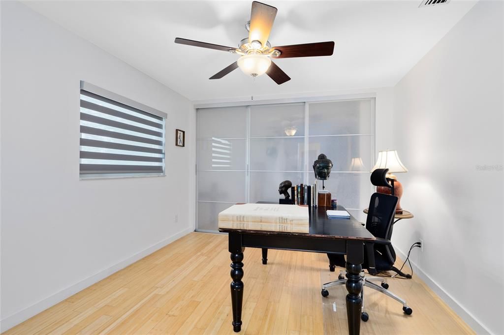 Home Office, Interior, Wood Texture Flooring