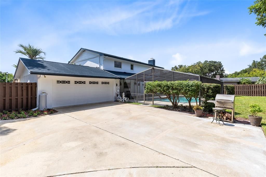 Backyard, Exterior