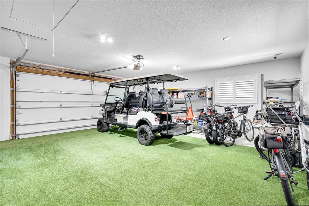 Garage, Interior, Recessed Lighting