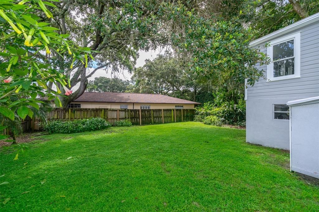 Backyard, Exterior