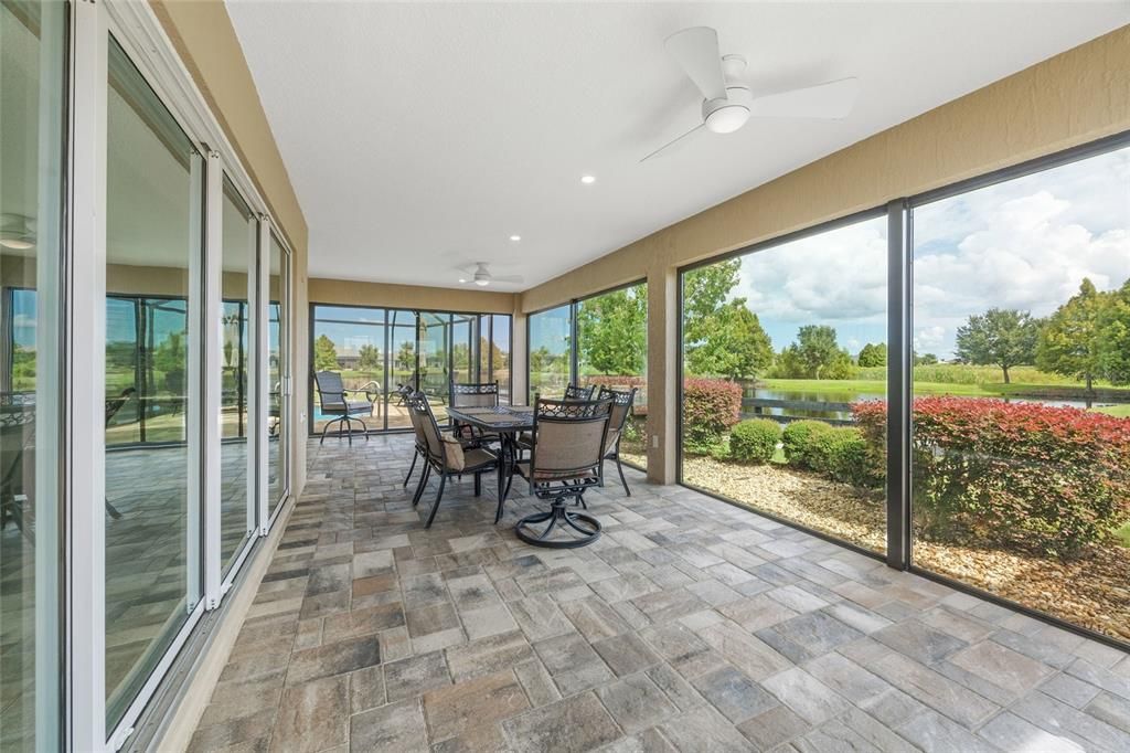 Dining room, Interior, Recessed Lighting, Sun Room