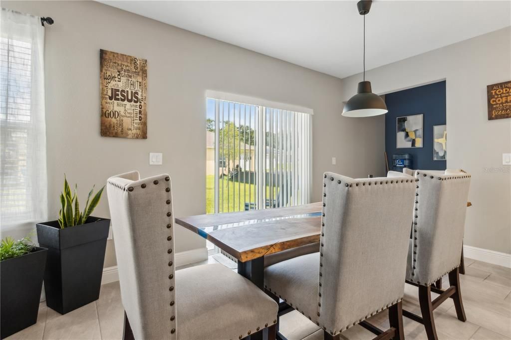 Dining room, Interior, Pendant Lights