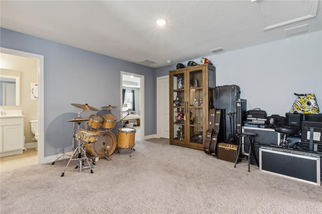 Home Office, Interior, Recessed Lighting