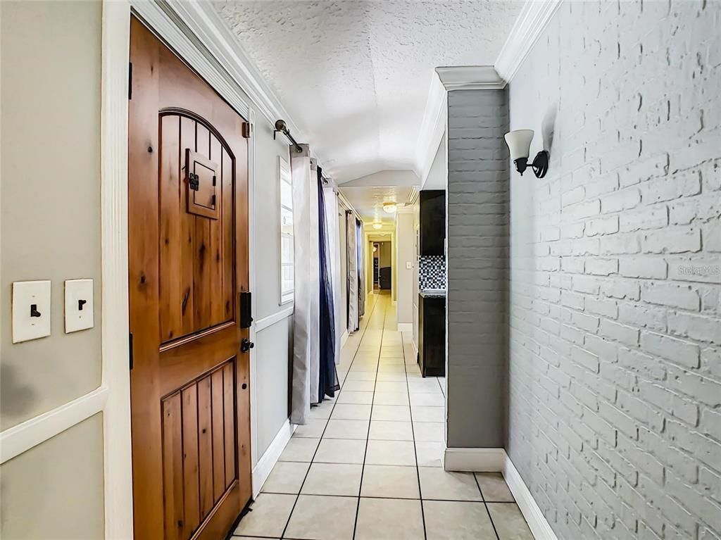 Interior, Stone Walls