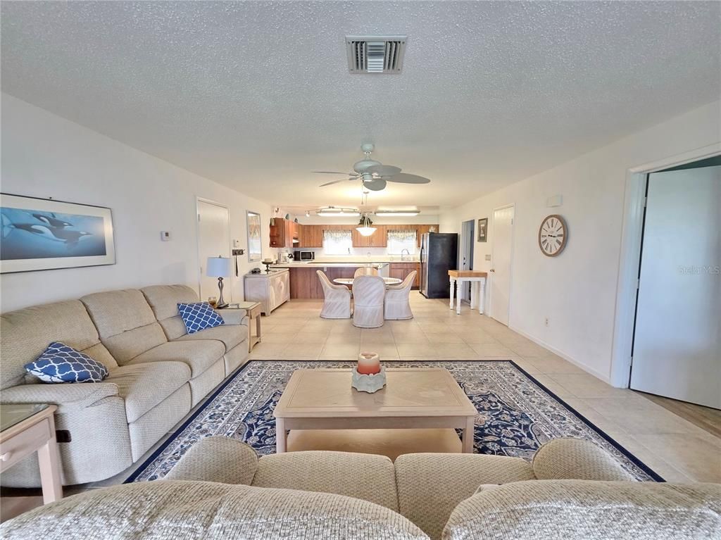 Interior, Kitchen, Living room