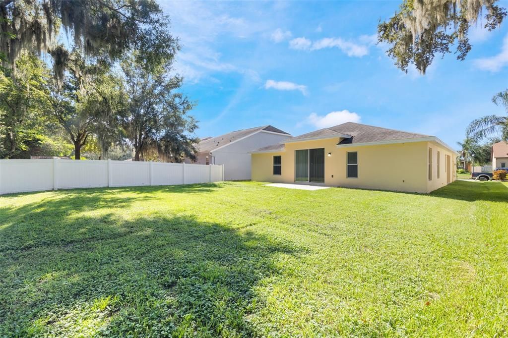 Backyard, Exterior