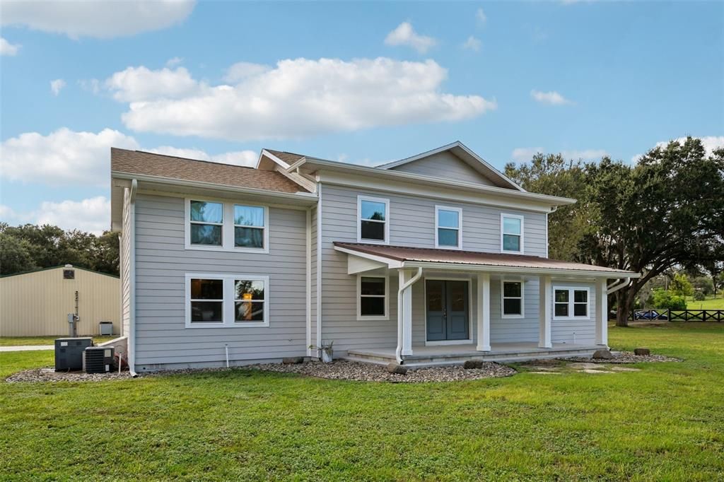 Backyard, Exterior