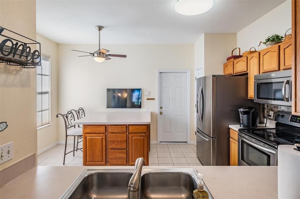Dining room, Interior, Kitchen