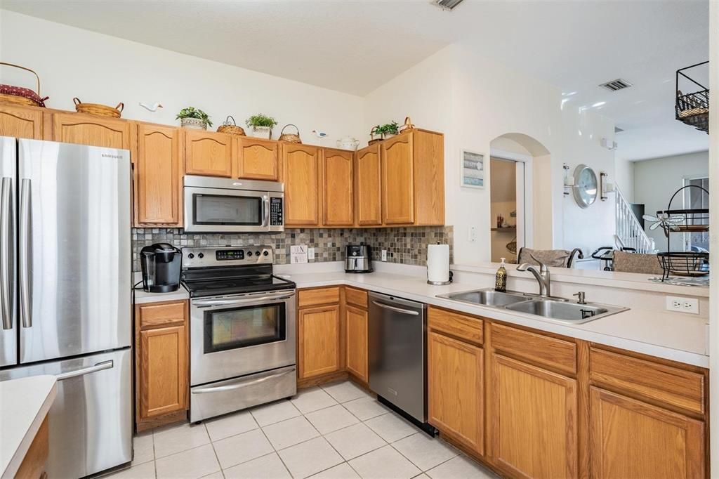 Interior, Kitchen, Stainless Steel Appliances