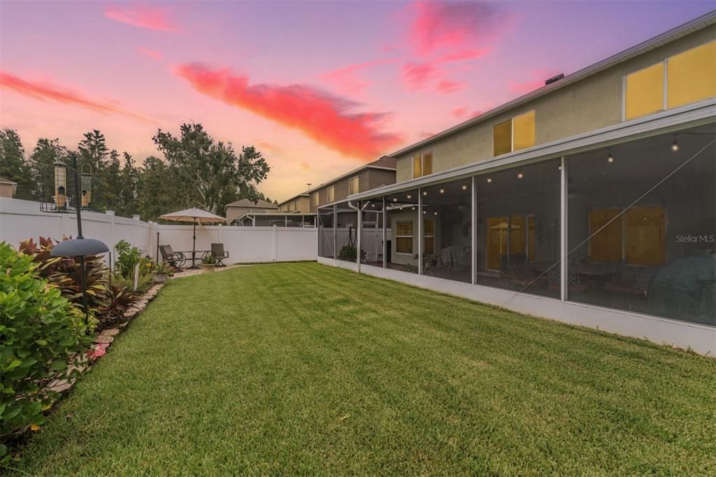 Backyard, Exterior