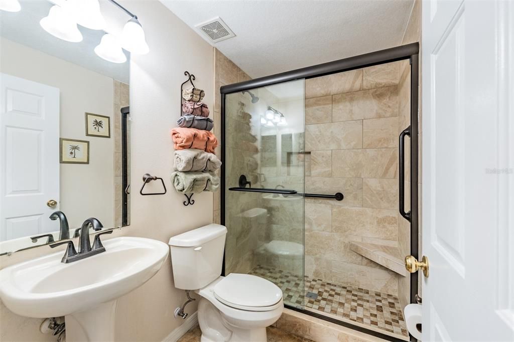 Bathroom, Glass Shower, Interior