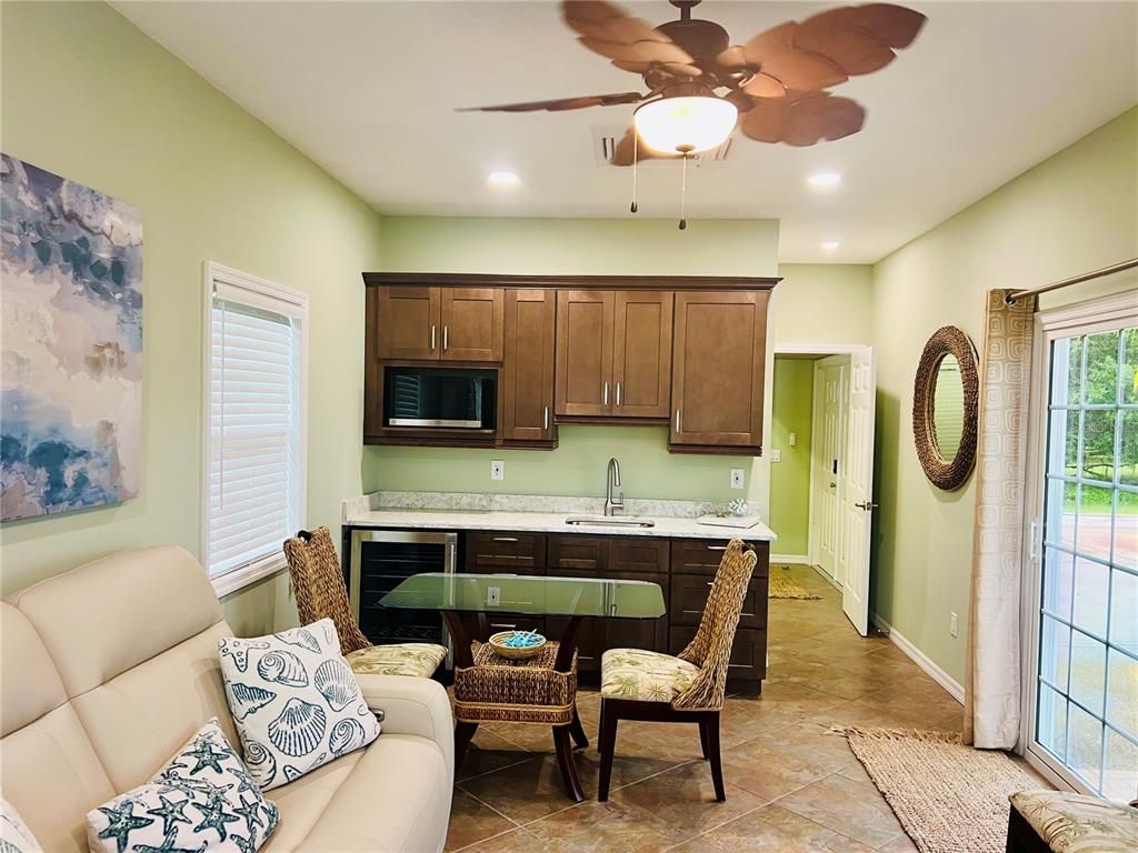 Interior, Kitchen, Living room, Recessed Lighting