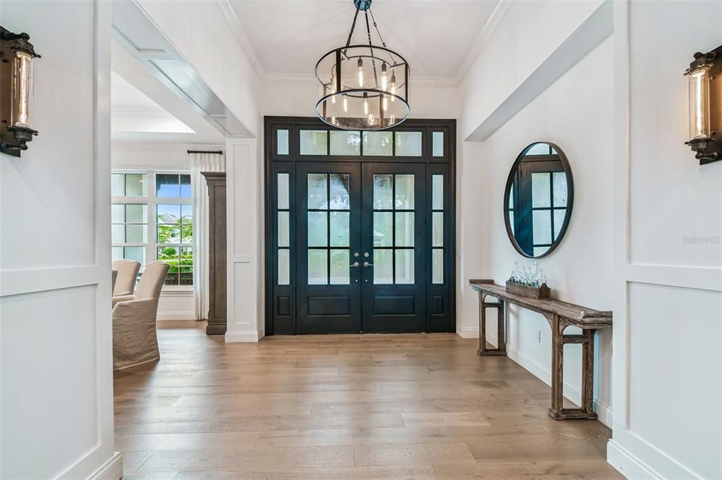 Chandelier, Interior, Pendant Lights, Wood Texture Flooring