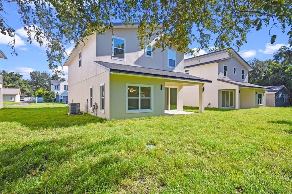 Backyard, Exterior