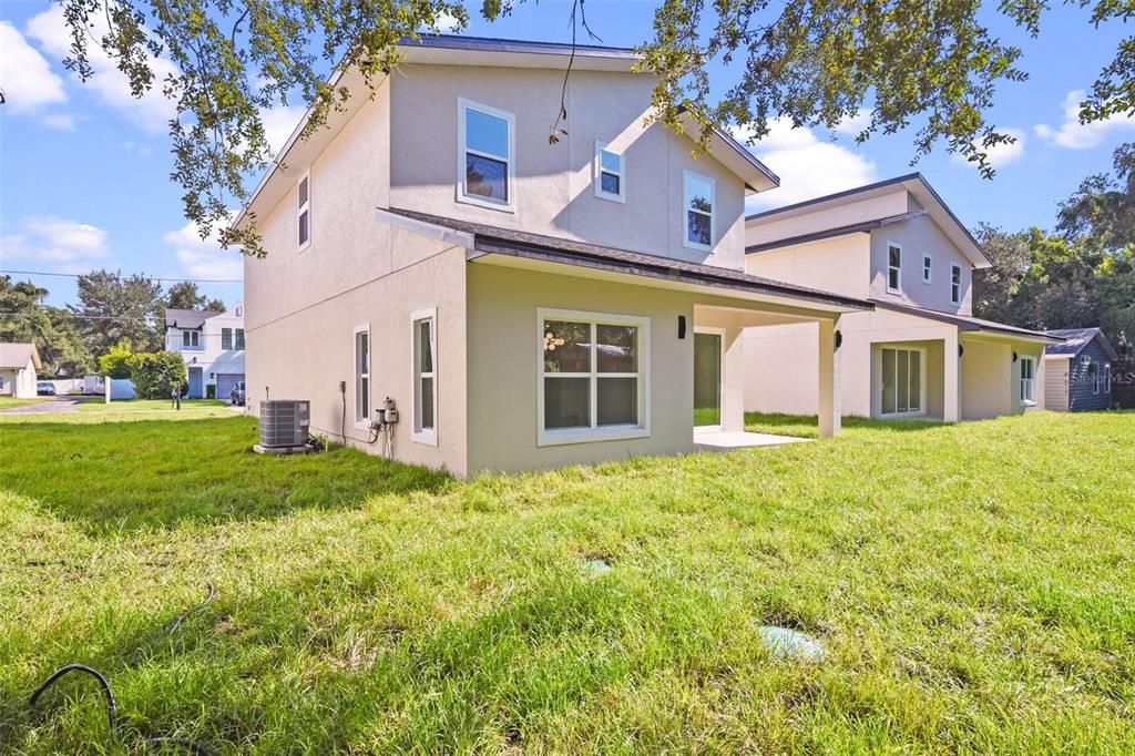 Backyard, Exterior
