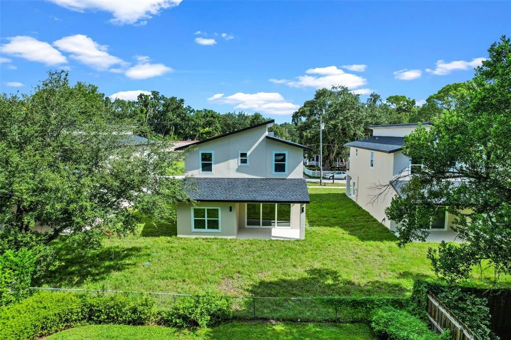 Backyard, Exterior
