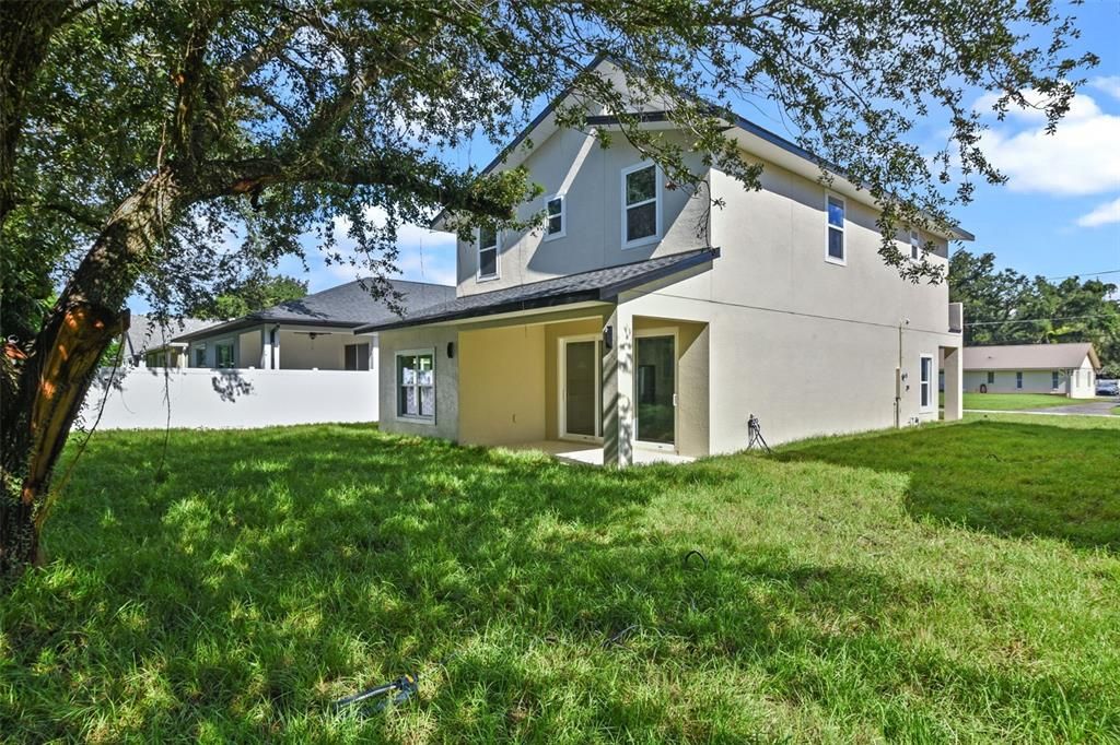 Backyard, Exterior