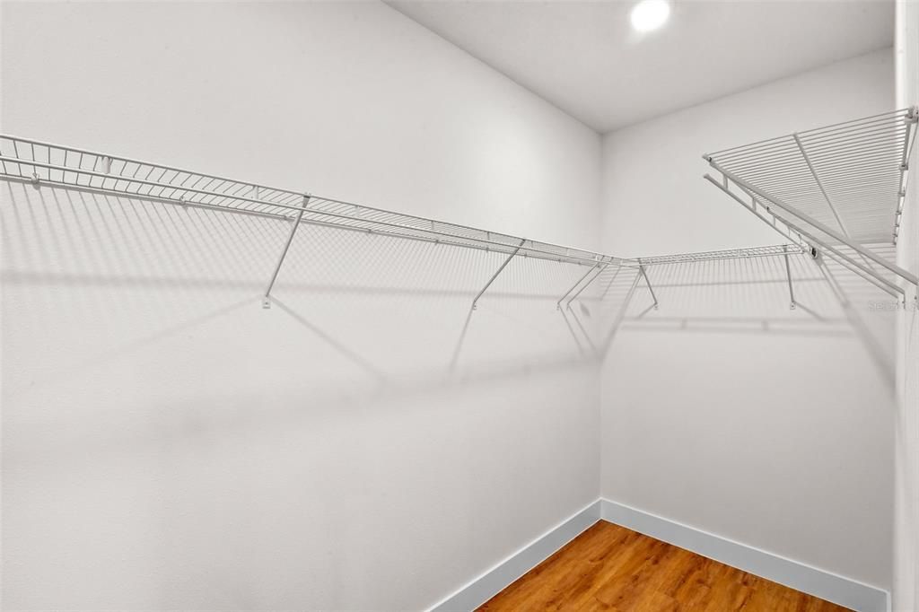 Interior, Recessed Lighting, Walk-in Closets, Wood Texture Flooring