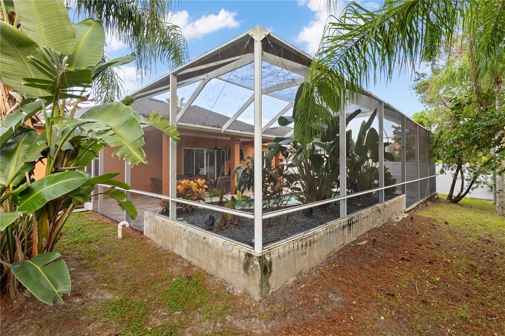 Backyard, Exterior
