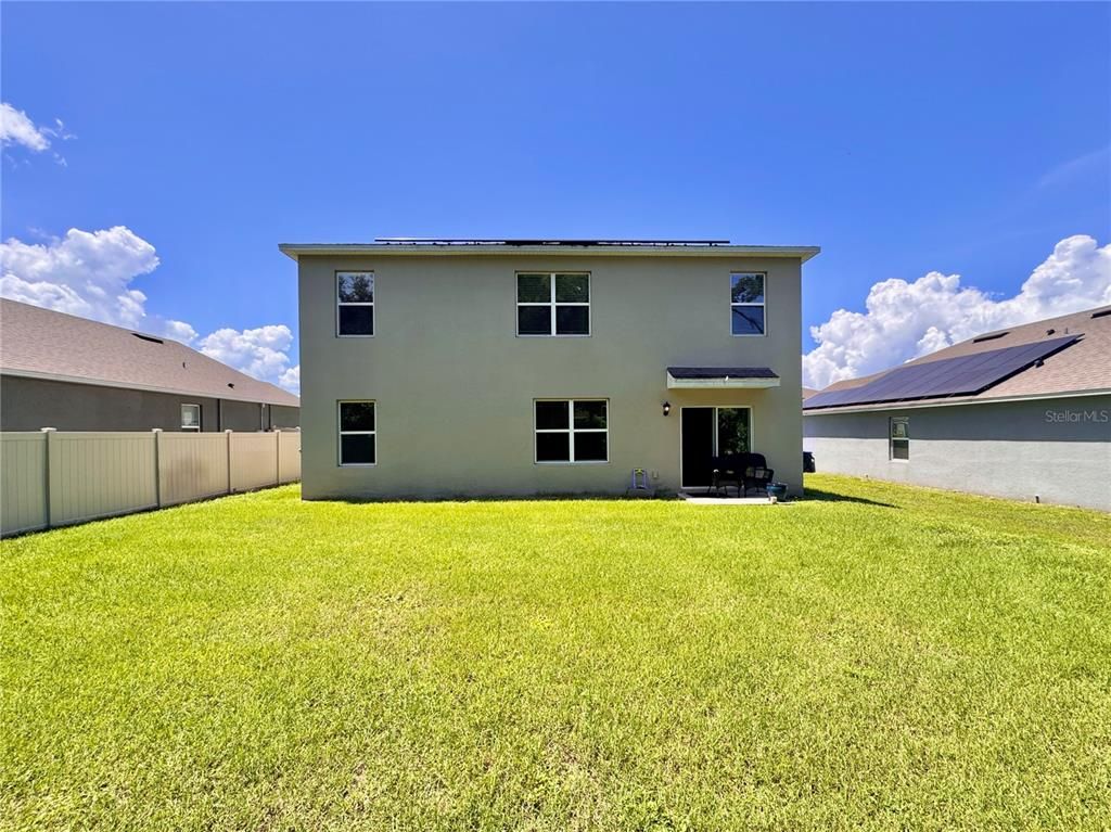 Backyard, Exterior, Solar Panels