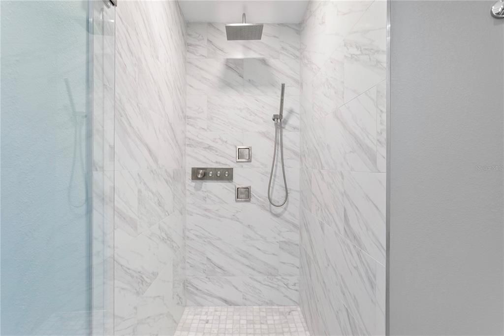 Bathroom, Interior, Marble Walls