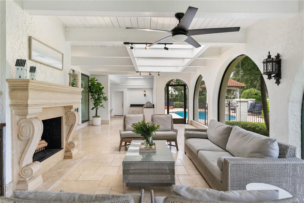 Fireplace, Interior, Living room