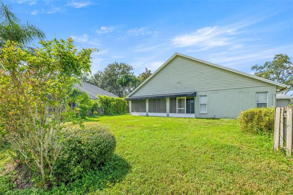 Backyard, Exterior