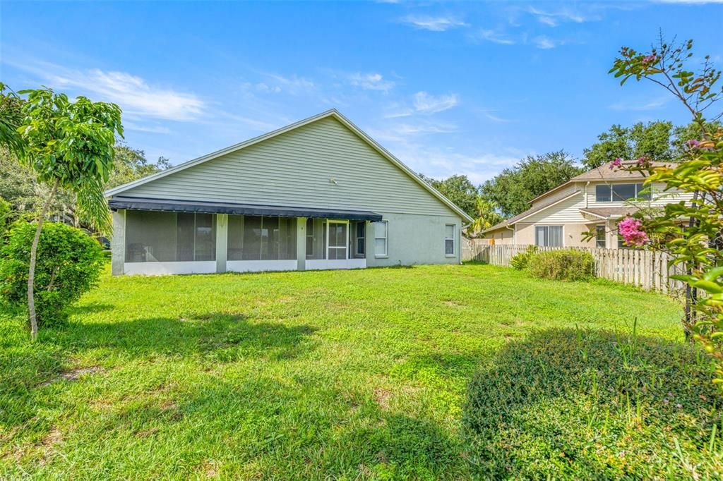 Backyard, Exterior