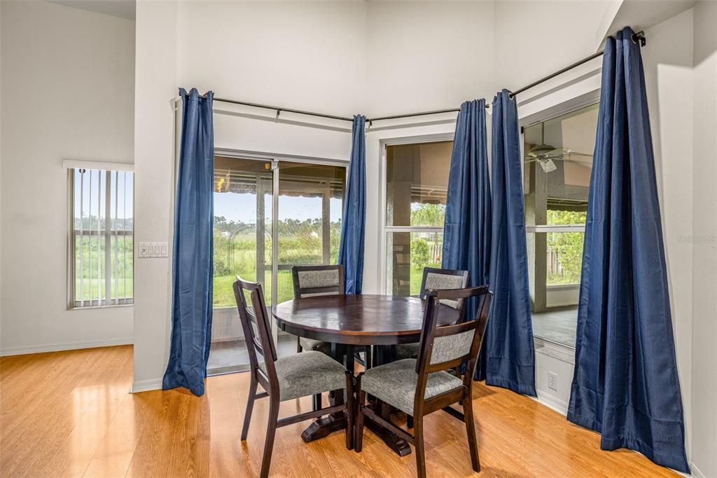 Dining room, Interior, Wood Texture Flooring