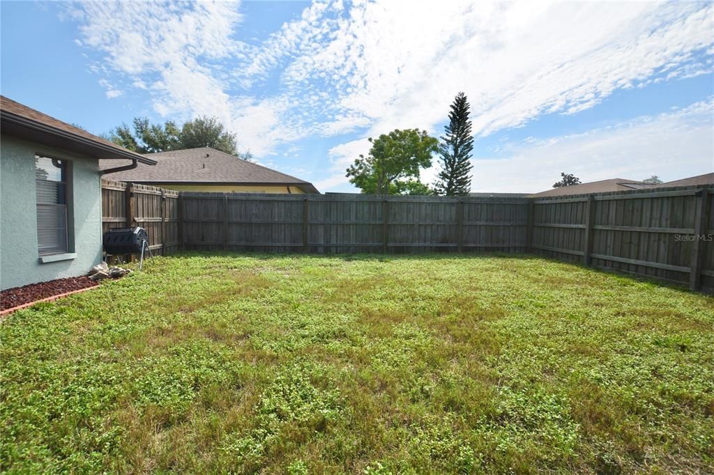 Backyard, Exterior