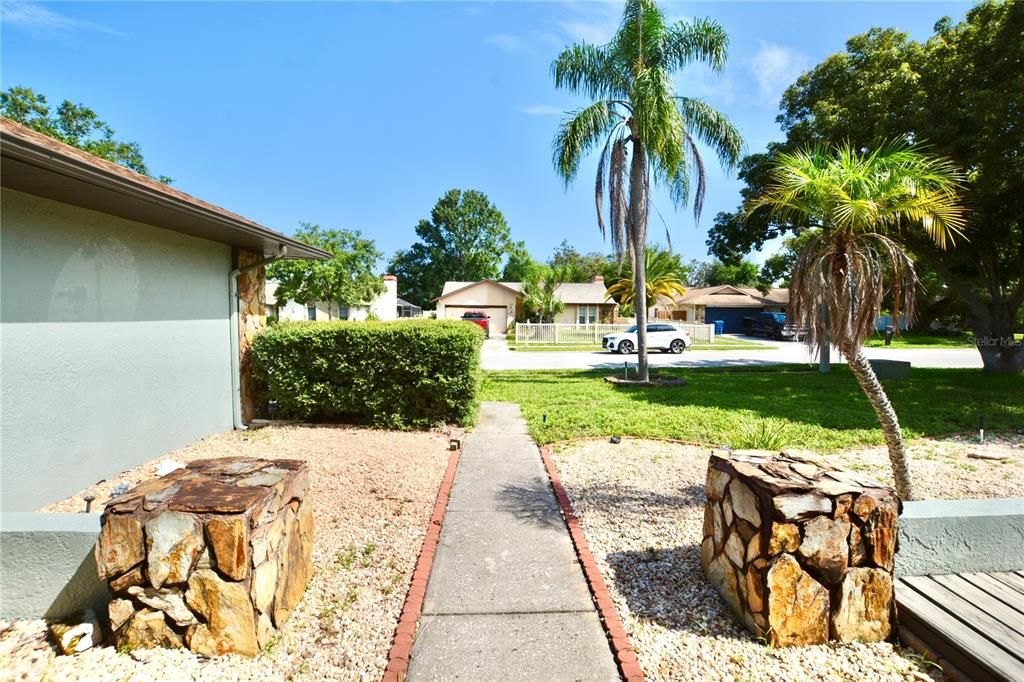 Backyard, Exterior