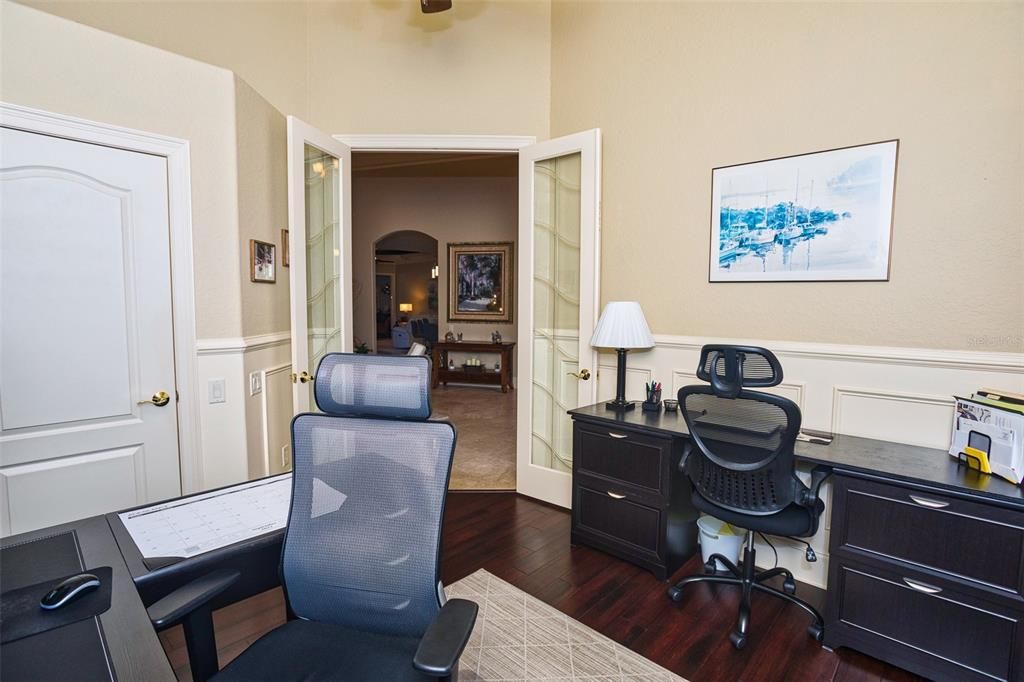 Home Office, Interior, Wood Texture Flooring
