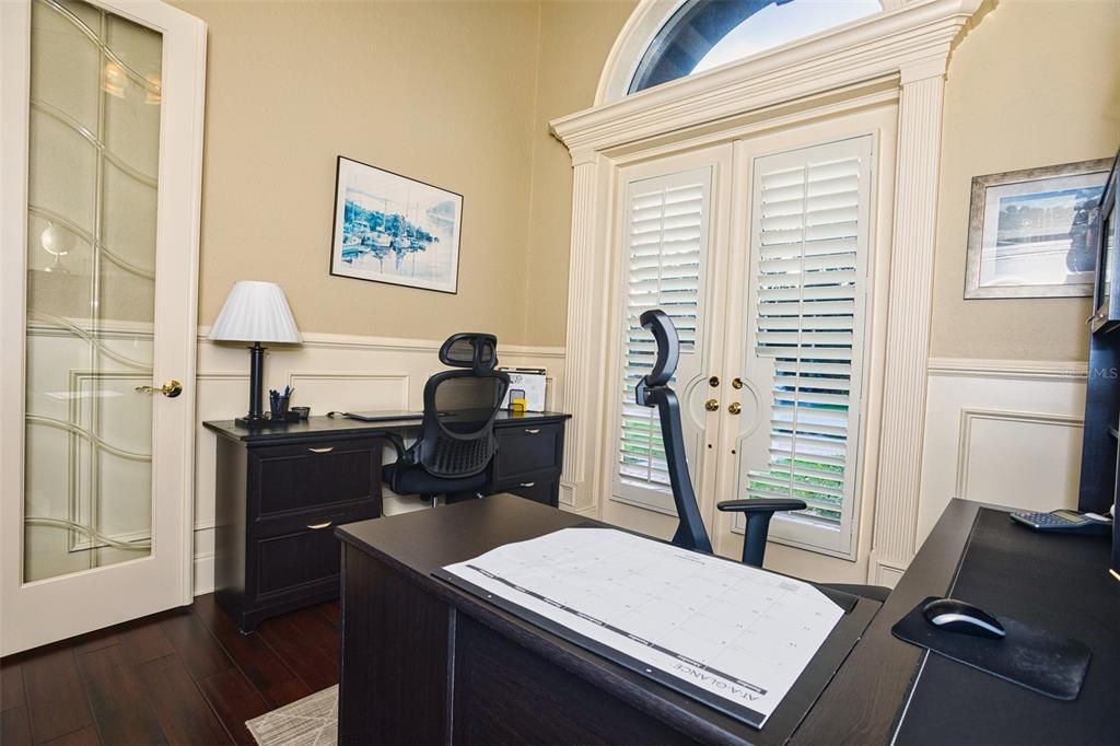 Home Office, Interior, Wood Texture Flooring