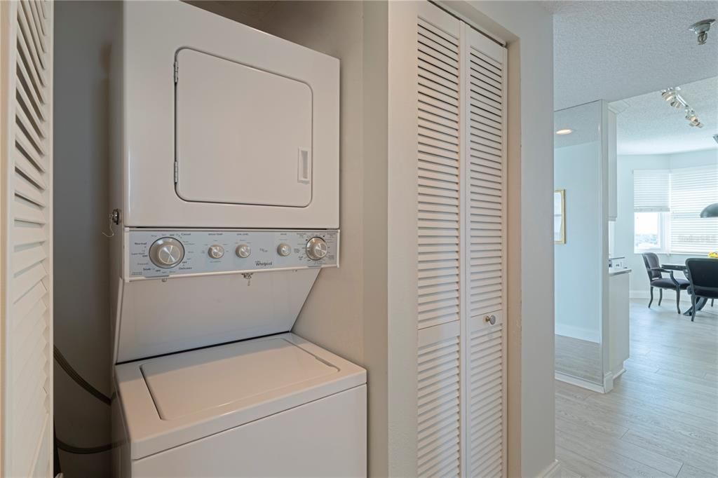 Interior, Utility Closets, Washer, Wood Texture Flooring