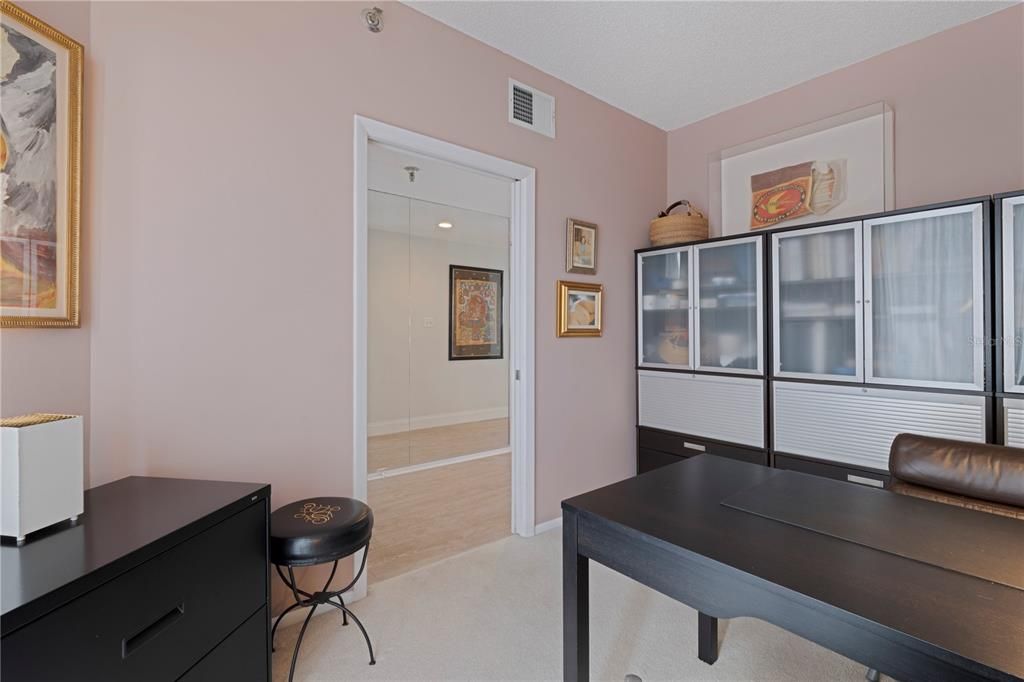Home Office, Interior, Recessed Lighting