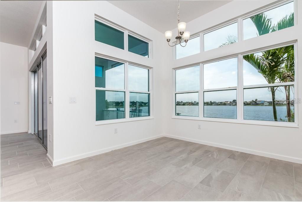 Chandelier, Empty room, Interior, Pendant Lights, Water