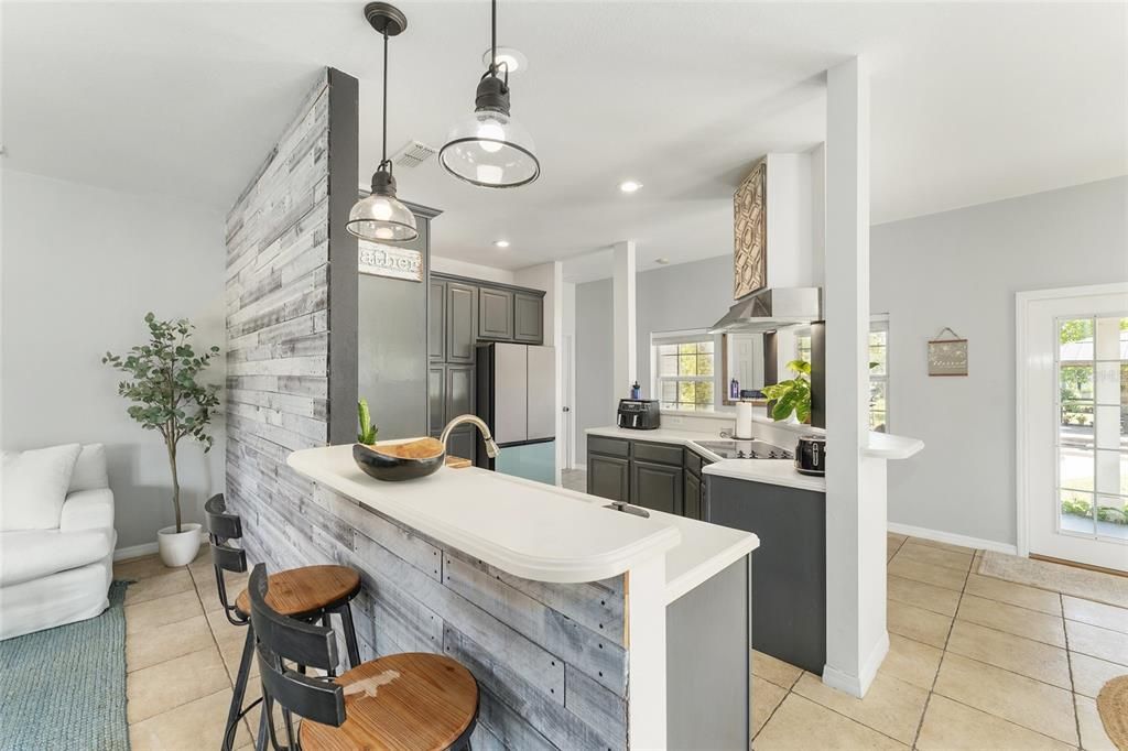 Interior, Kitchen, Pendant Lights, Recessed Lighting