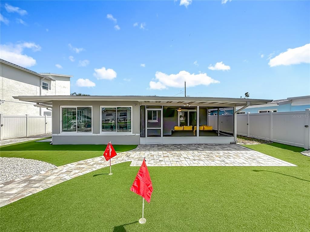 Backyard, Exterior