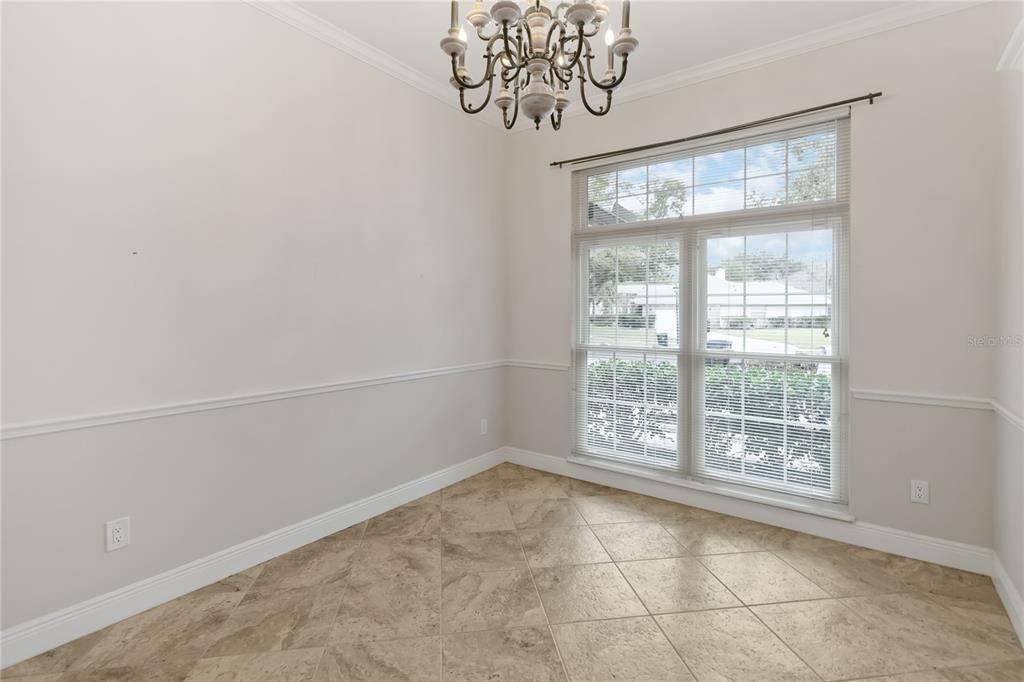 Chandelier, Empty room, Interior