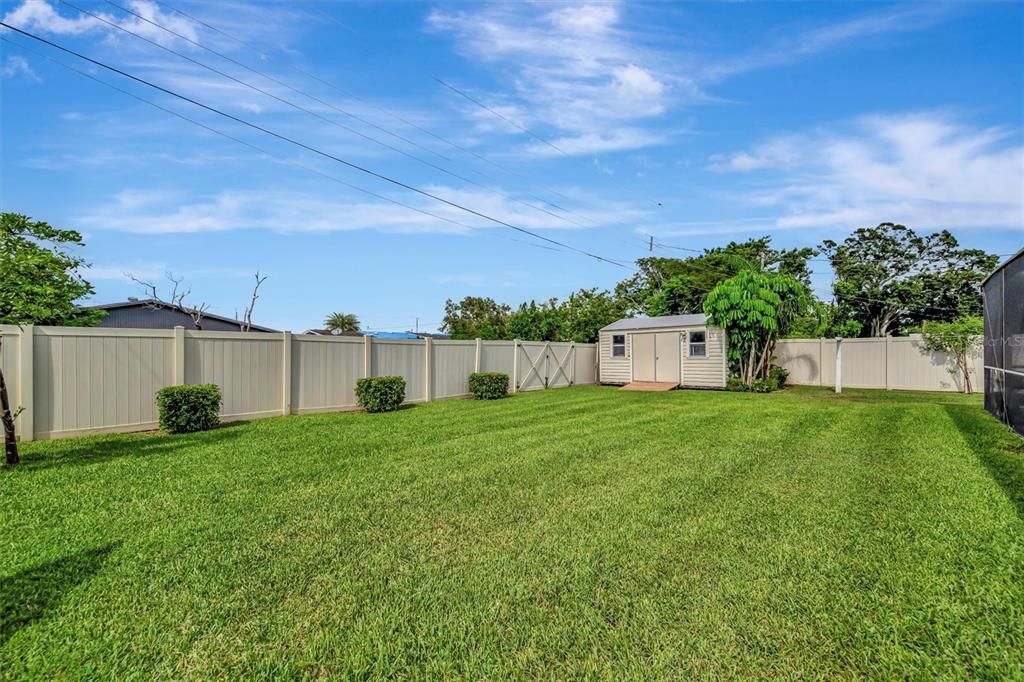 Backyard, Exterior