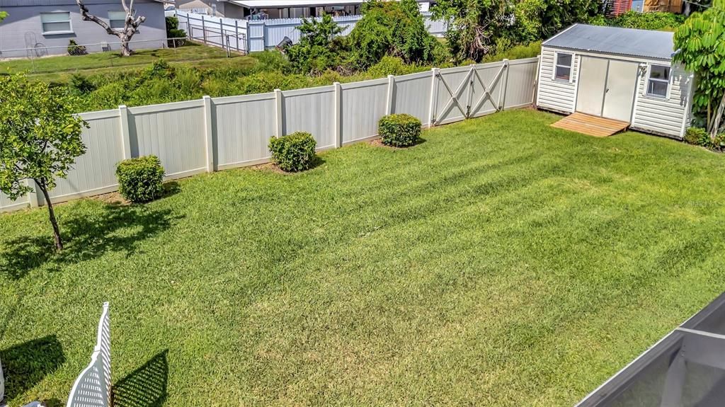 Backyard, Exterior