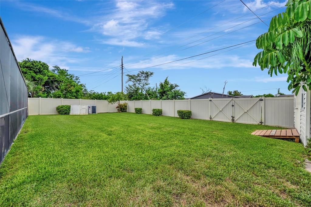 Backyard, Exterior