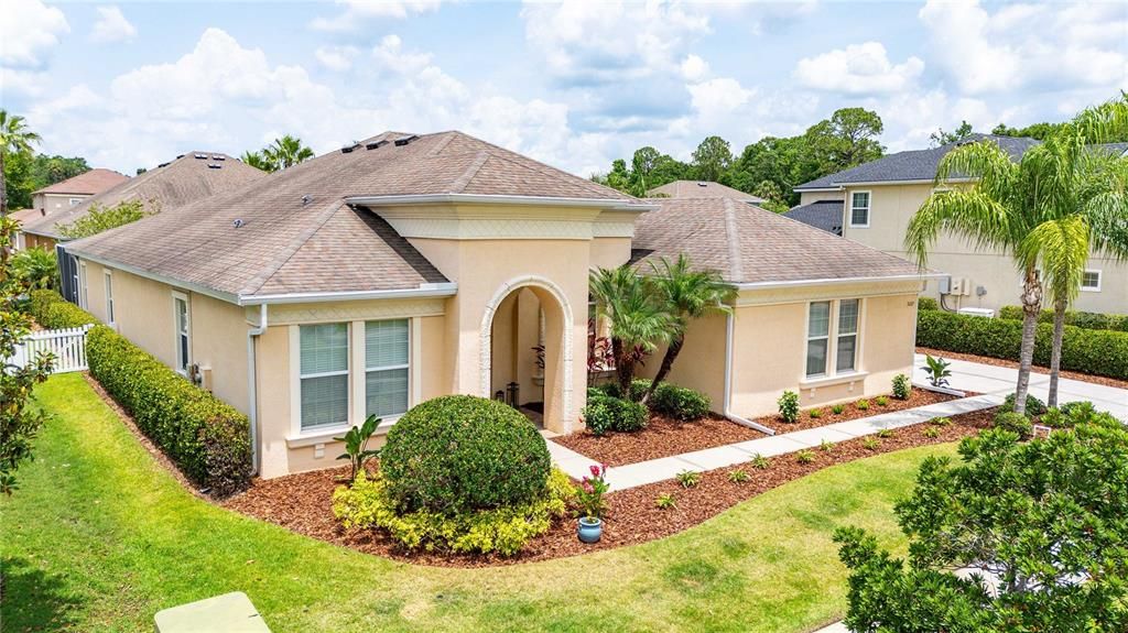Backyard, Exterior, Facade, French Provincial