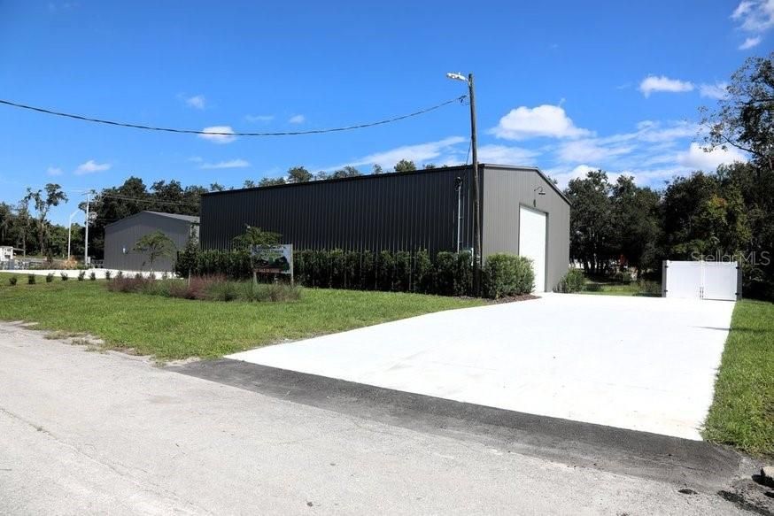 Backyard, Detached Garage, Exterior