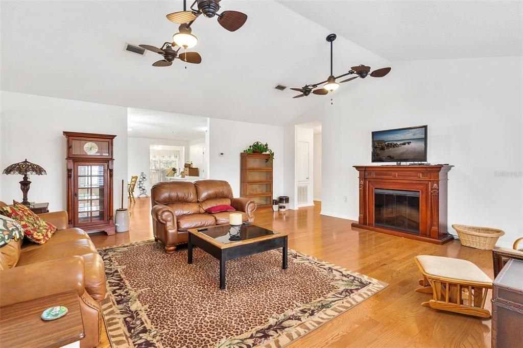Fireplace, Interior, Living room, Wood Texture Flooring