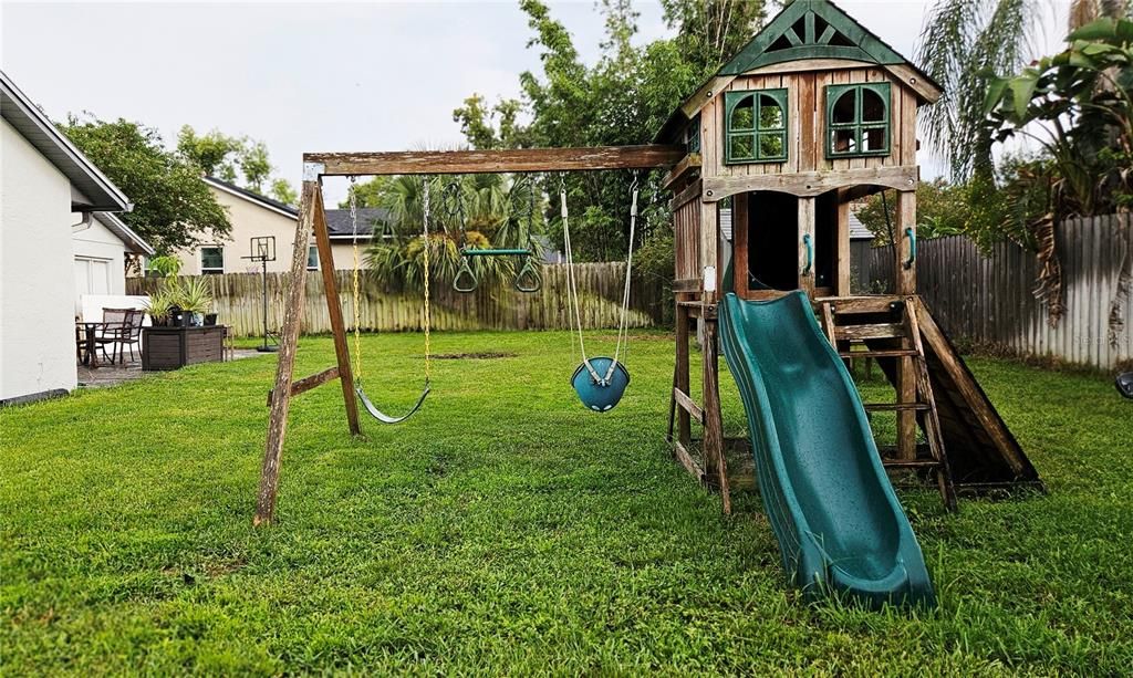 Backyard, Exterior, Playground