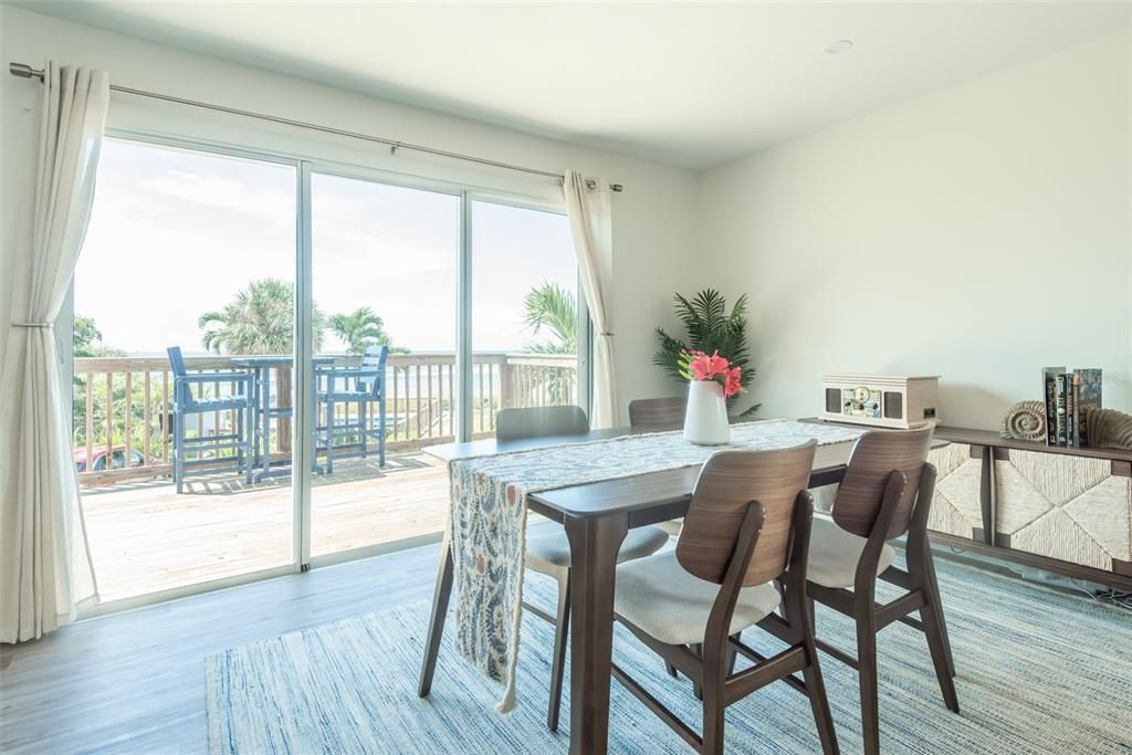 Dining room, Interior, Wood Texture Flooring